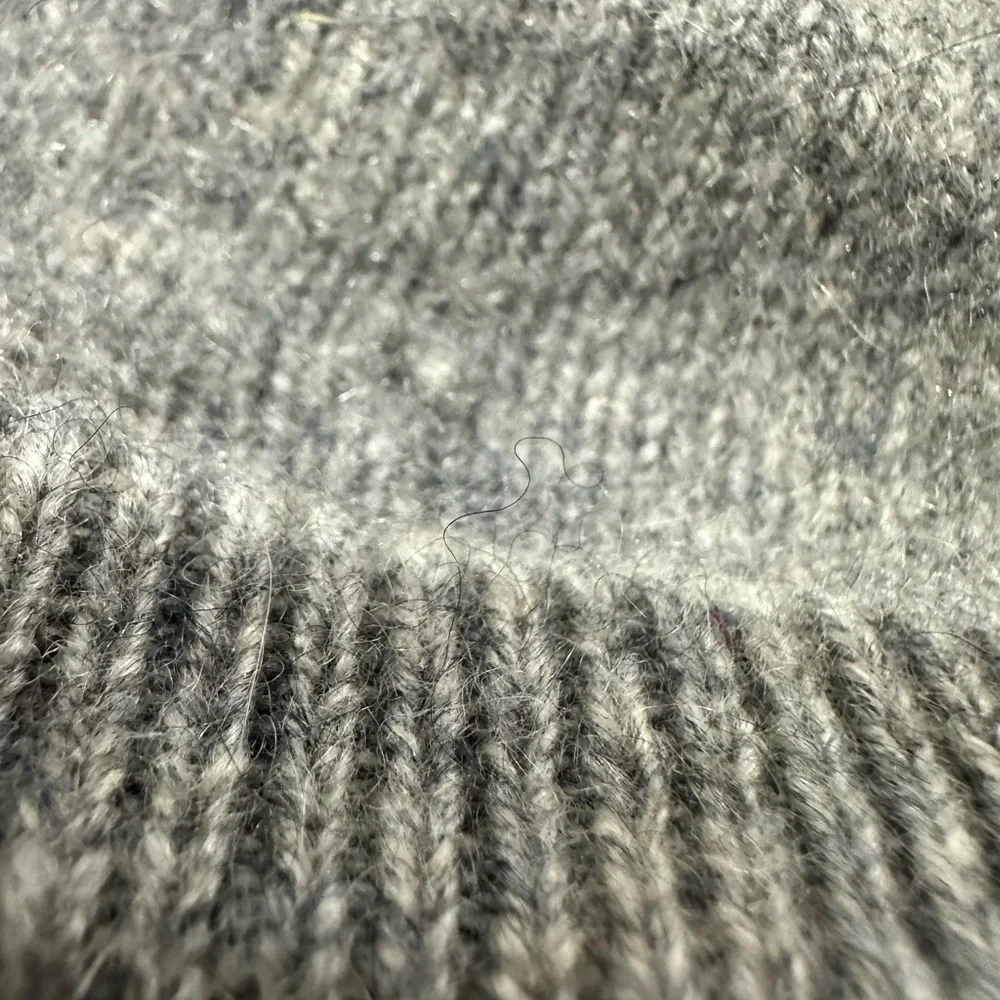 Macy's Classic Gray V-Neck Men's Sweater made in Scotland